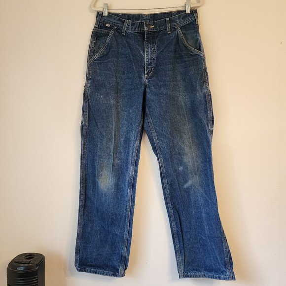 Carhartt, Men's FRB13 - Flame-Resistant Denim Loose-Original Fit Jean, Size33X34 - Picture 1 of 15